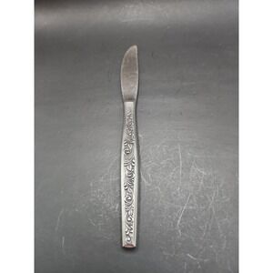 Vintage Riviera MONTEREY SCROLLS Dinner Knife Floral Scrolls Made In Japan